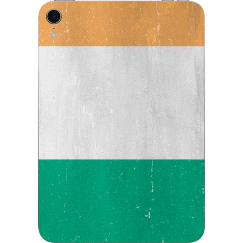 Ivory Coast Flag Distressed Apple iPad Mini Skin