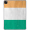 Ivory Coast Flag Distressed iPad Pro 11in (2024) Clear Case