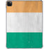Ivory Coast Flag Distressed iPad Pro 11in (2024) Clear Case