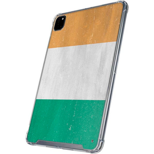 Ivory Coast Flag Distressed iPad Cases