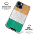 Ivory Coast Flag Distressed iPhone 15 Clear Case