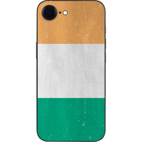 Ivory Coast Flag Distressed iPhone 16e Skin