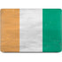 Ivory Coast Flag Distressed Apple MacBook Air Skin