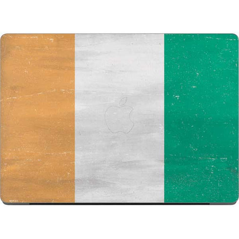 Ivory Coast Flag Distressed Apple MacBook Pro 14-inch Skin