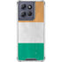 Ivory Coast Flag Distressed Moto G 5G (2025) Clear Case