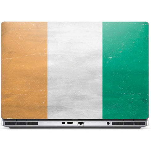 Ivory Coast Flag Distressed Dell Precision Skin