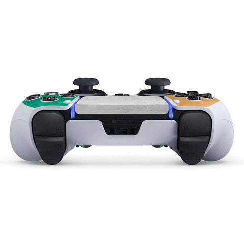 Ivory Coast Flag Distressed PS5 DualSense Edge Pro Controller Skin