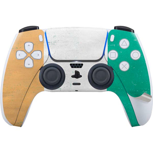 Ivory Coast Flag Distressed PS5 Pro Bundle Skin