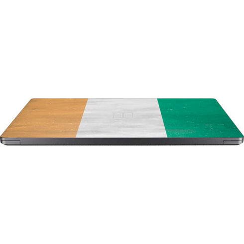 Ivory Coast Flag Distressed Surface Laptop 7 15in Skin