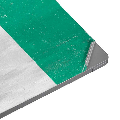 Ivory Coast Flag Distressed Laptop Skins