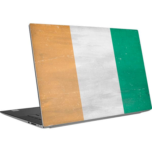 Ivory Coast Flag Distressed Dell XPS Skin