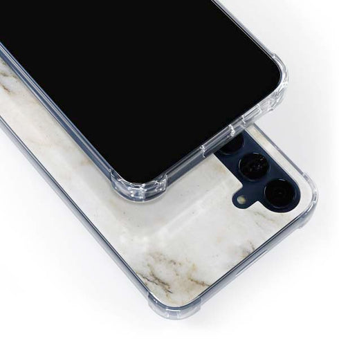 Ivory Taupe Galaxy A35 5G Clear Case