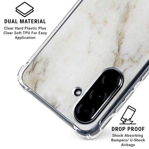 Ivory Taupe Galaxy A36 5G Clear Case