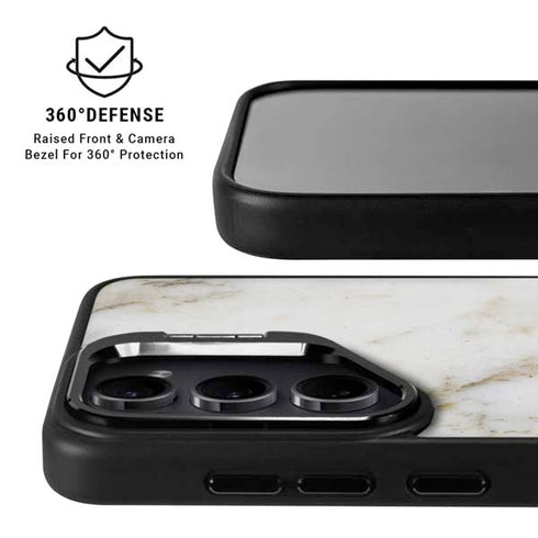 Ivory Taupe Galaxy S25 FE Kickstand Case