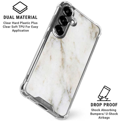 Ivory Taupe Galaxy S26 Plus Clear Case