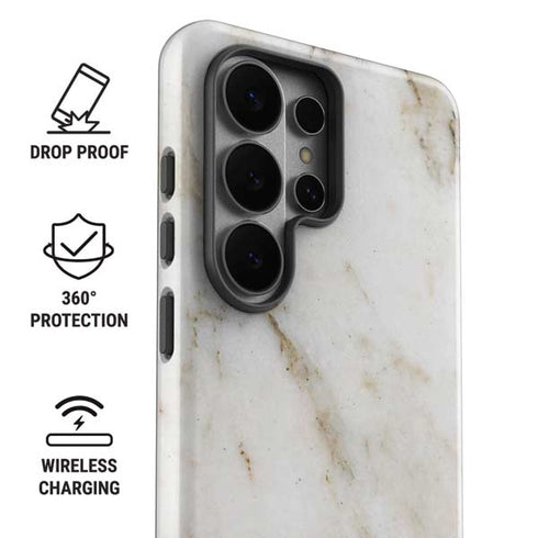 Ivory Taupe Galaxy S26 Ultra Impact Case