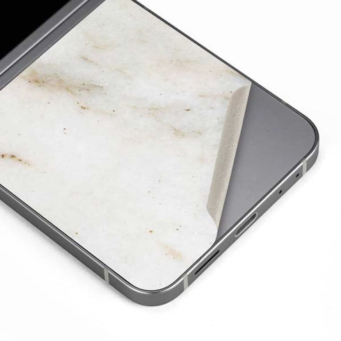 Ivory Taupe Galaxy Z Flip6 Skin