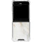 Ivory Taupe Galaxy Z Flip6 Clear Case