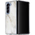 Ivory Taupe Galaxy Z Fold5 5G Clear Case