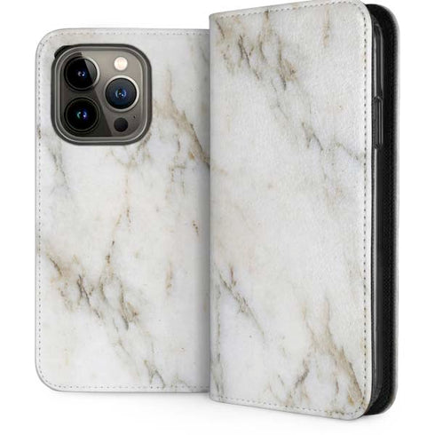 Ivory Taupe iPhone 13 Pro Folio Case