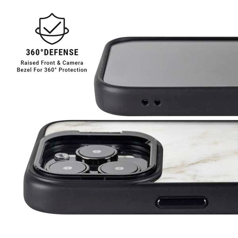 Ivory Taupe iPhone 13 Pro Max Kickstand Case