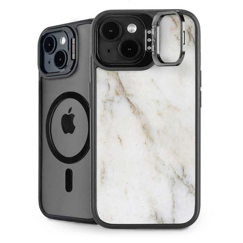 Ivory Taupe iPhone 15 Kickstand Case
