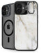 Ivory Taupe iPhone 16 Kickstand Case