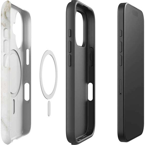 Ivory Taupe iPhone 16 Magsafe Impact Case