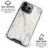 Ivory Taupe iPhone 16 Pro Clear Case