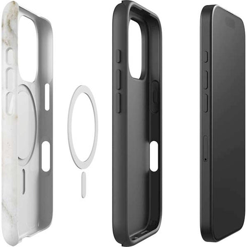 Ivory Taupe iPhone 16 Pro Magsafe Impact Case