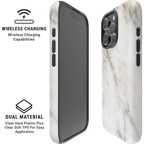 Ivory Taupe iPhone 16 Pro Magsafe Impact Case