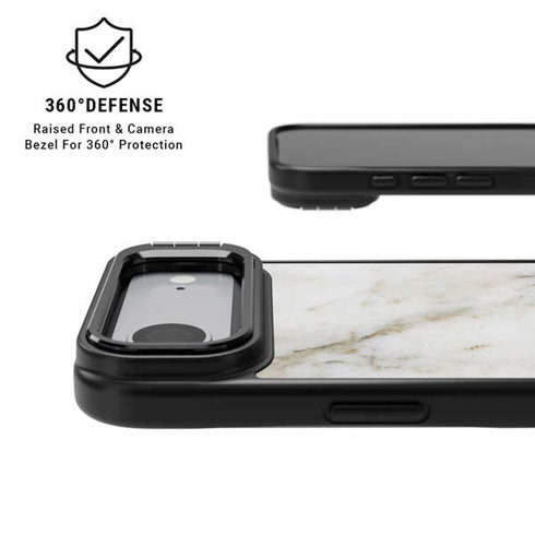 Ivory Taupe iPhone 17 Air Kickstand Case