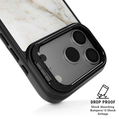 Ivory Taupe iPhone 17 Pro Kickstand Case