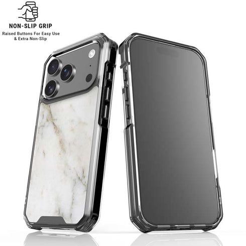 Ivory Taupe iPhone 17 Pro Max Clear Case