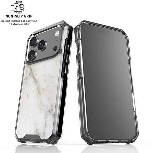 Ivory Taupe iPhone 18 Pro Clear Case