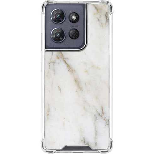 Ivory Taupe Moto G 5G (2025) Clear Case