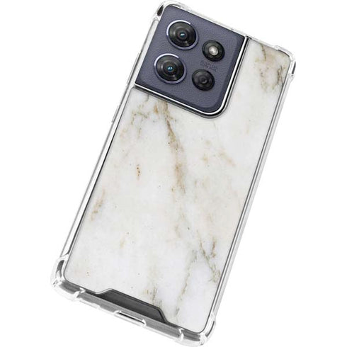 Ivory Taupe Moto G 5G (2025) Clear Case