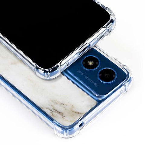 Ivory Taupe Moto G Play 4G (2024) Clear Case