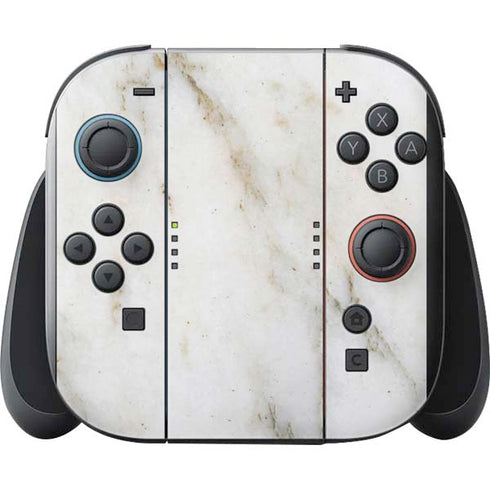 Ivory Taupe Nintendo Switch 2 (2025) with Joy-Con Skin