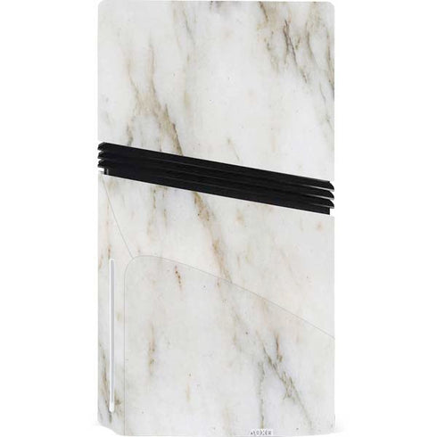 Ivory Taupe PS5 Pro Disk Console Skin