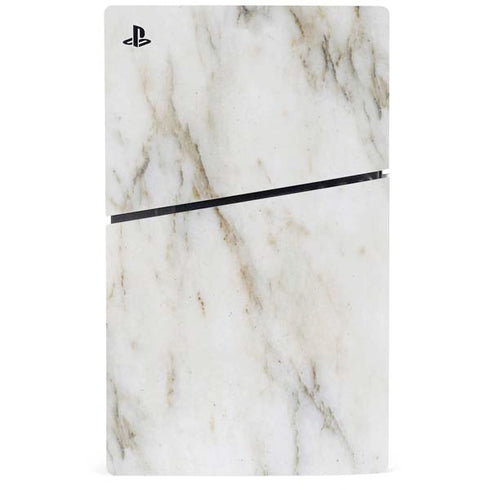 Ivory Taupe PS5 Slim Digital Edition Console Skin