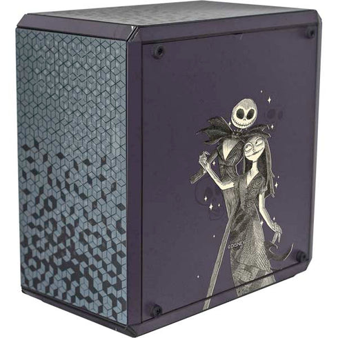 Disney The Nightmare Before Christmas Jack and Sally Art Cooler Master MasterBox Q300L Mini Tower Skin