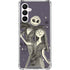Disney The Nightmare Before Christmas Jack and Sally Art Galaxy A16 5G Clear Case