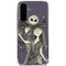 Disney The Nightmare Before Christmas Jack and Sally Art Galaxy A36 5G Clear Case