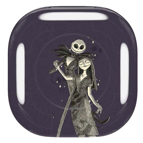 Disney The Nightmare Before Christmas Jack and Sally Art Galaxy Buds Pro Skin