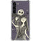 Disney The Nightmare Before Christmas Jack and Sally Art Galaxy S24 FE Clear Case