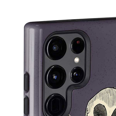 Disney The Nightmare Before Christmas Jack and Sally Art Galaxy S25 Ultra Impact Case