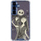 Disney The Nightmare Before Christmas Jack and Sally Art Galaxy S25 Plus Clear Case