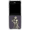 Disney The Nightmare Before Christmas Jack and Sally Art Galaxy Z Flip6 Clear Case