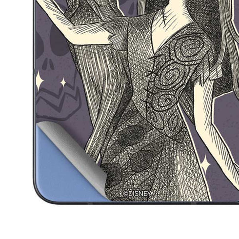 Disney The Nightmare Before Christmas Jack and Sally Art Galaxy Z Fold5 5G Skin